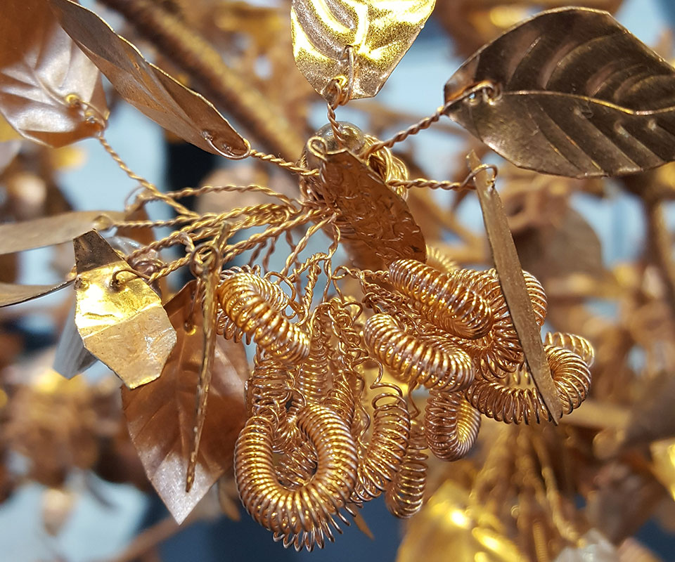 Copper wire decorative art - Nockers Engineering Products
